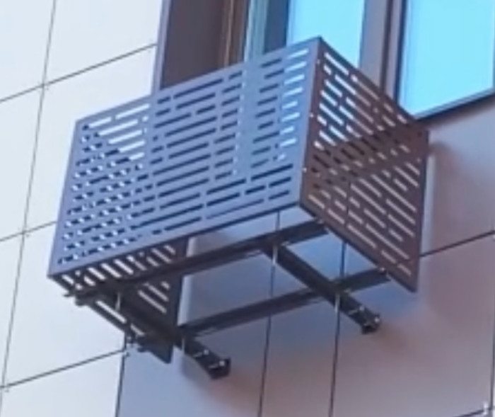 Декоративная корзина для кондиционера тип-3          ШВГ 1000х600х550