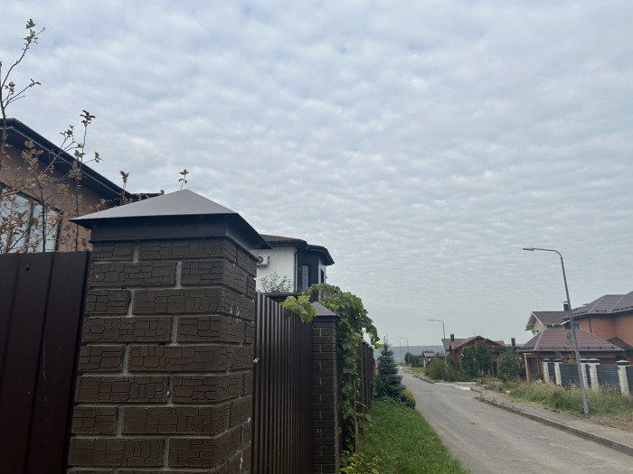 Колпак заборный Тип-5. 390х390мм 7024