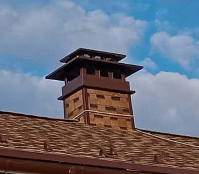 Зонт на трубу дымохода Тип-3