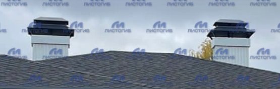 Зонт на трубу дымохода Тип-8