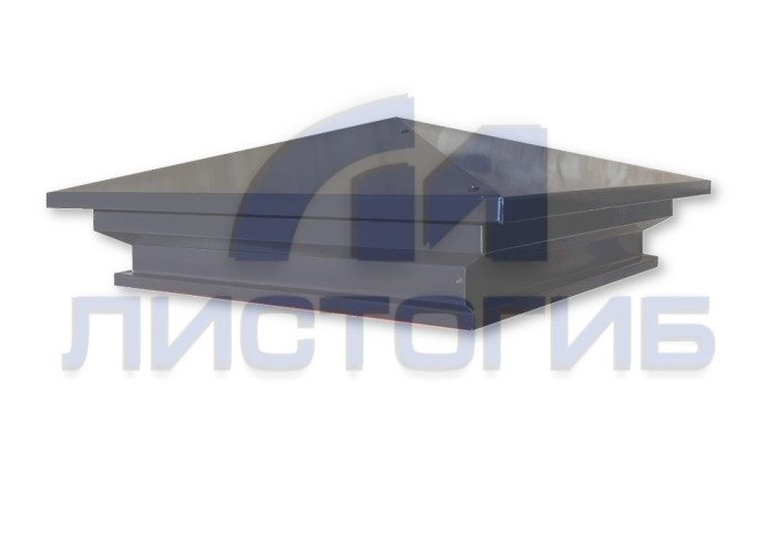 Колпак заборный Тип-8. 390х390мм