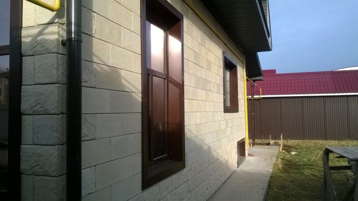 Откосы из металла