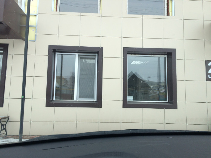 Откосы из металла