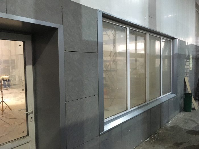 Откосы из металла